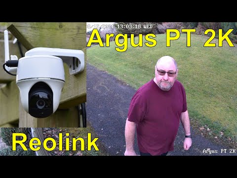 Reolink Argus PT 2K Review, Unboxing and Set Up - A Very Good Security Camera