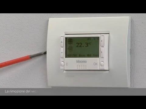 Smarther termostato connesso di BTicino: sostituzione di un termostato esistente