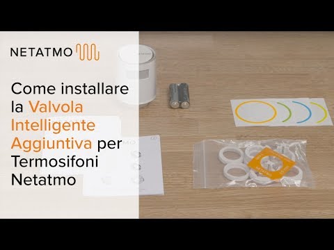 Sostituzione delle valvole termosifone con Valvole Intelligenti Aggiuntive per Termosifoni