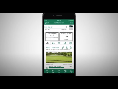 Rain Bird App Mobile - Guida alla programmazione