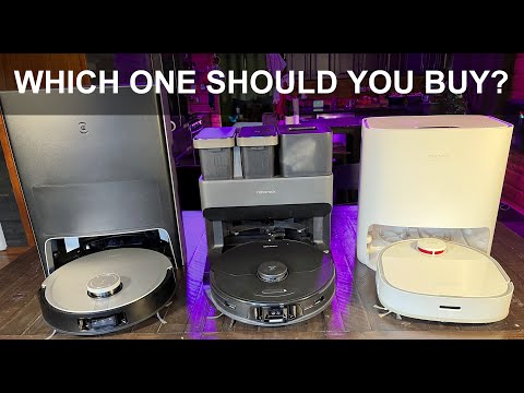 Roborock S7 MaxV Ultra vs Ecovacs X1 OMNI vs Dreame W10 - Which one should you buy?