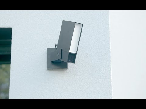 Installazione di Netatmo Presence in sostituzione di un faretto esterno