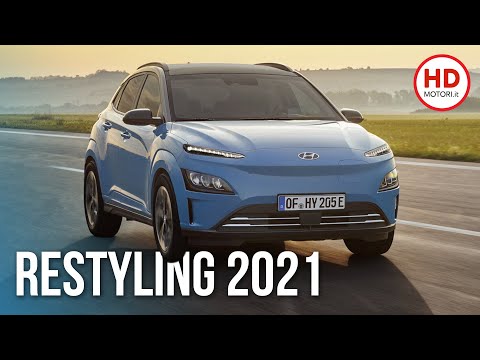 Hyundai KONA ELECTRIC 2021: l&#039;elettrica si rifà il trucco