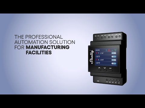 SHELLY PRO 4PM - The professional automation solution