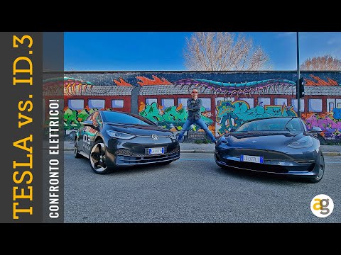 TESLA Model3 VS ID3 Volkswagen CONFRONTO