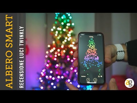 Albero di NATALE SMART! Recensione Luci LED Twinkly