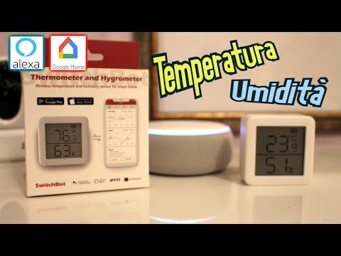 TERMOMETRO per ALEXA e GOOGLE HOME: Recensione SwitchBot