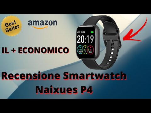 Recensione Smartwatch NAIXUES P4- Il più venduto su Amazon e più ECONOMICO !! (simile Apple Watch)