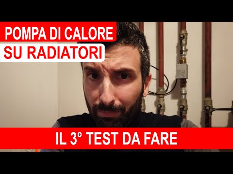 Pompa di calore su termosifoni: il TEST da fare