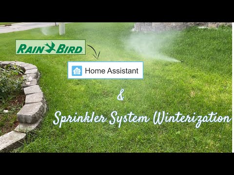 Rainbird Irrigation into Home Assistant &amp; Full tutorial on Winterization