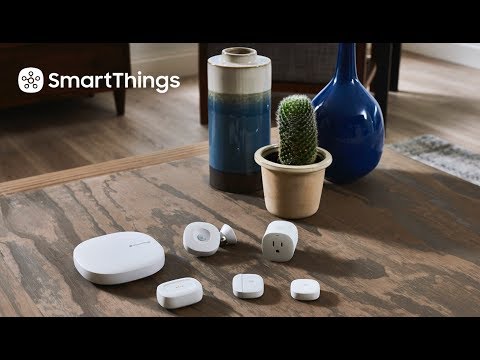 SmartThings Smart Hub and Sensors