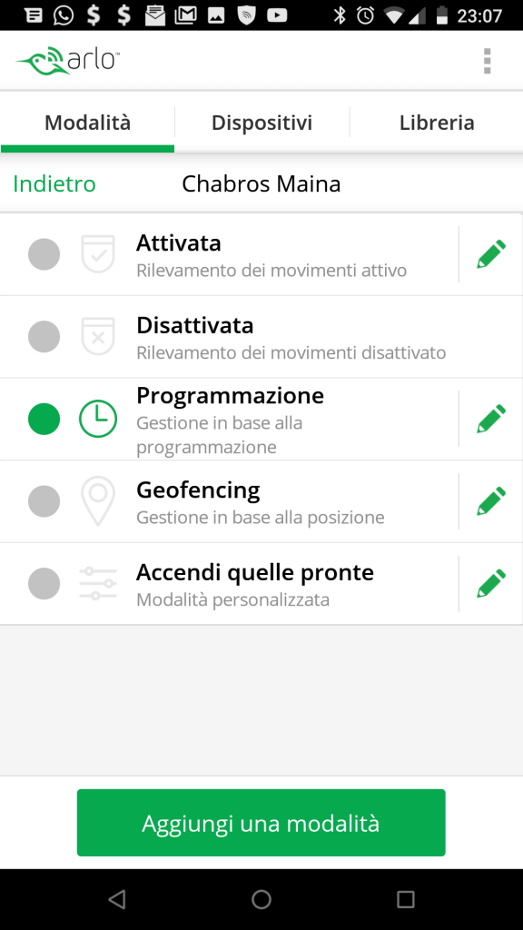 Telecamere WiFi a batteria Netgear Arlo Italia manuale italiano