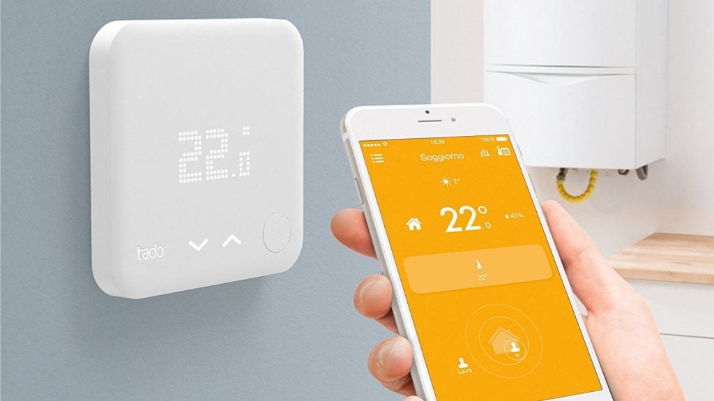 tado termostato intelligente e valvole termostatiche comandate da remoto