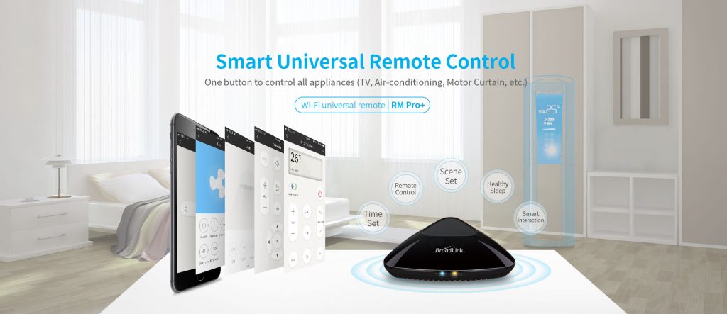 Broadlink RM Pro+ telecomando universale WiFi per TV, cancello, condizionatore