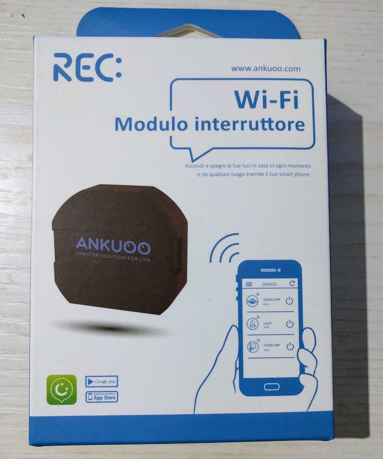 Ankuoo REC WiFi switch