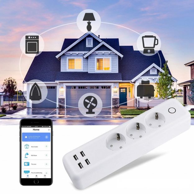 Presa Smart Esterna WiFi Meross - 2 Uscite, Impermeabile IP44, Compatibile Con HomeKit E Alexa - Foto 6