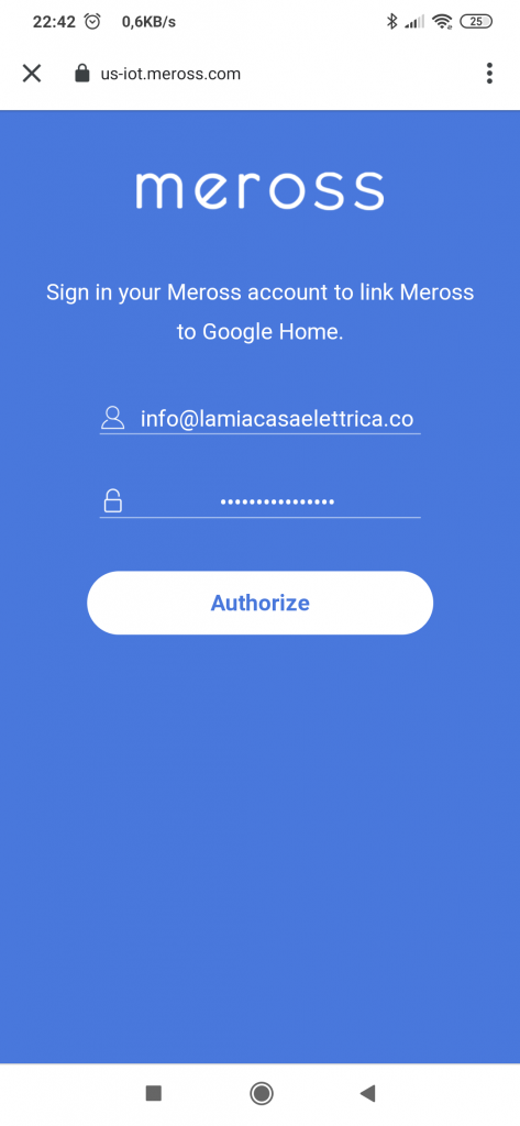 Meross Google Home