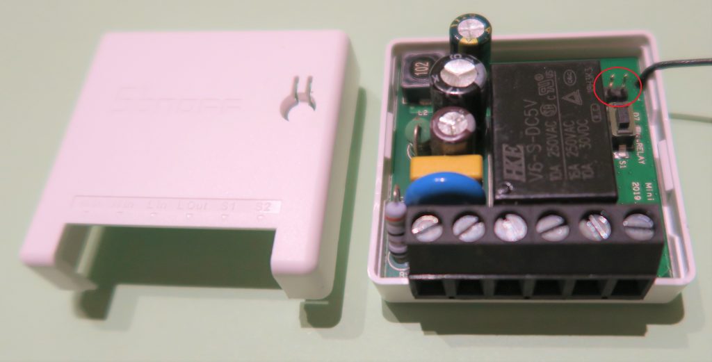 Sonoff Tasmota firmware italiano