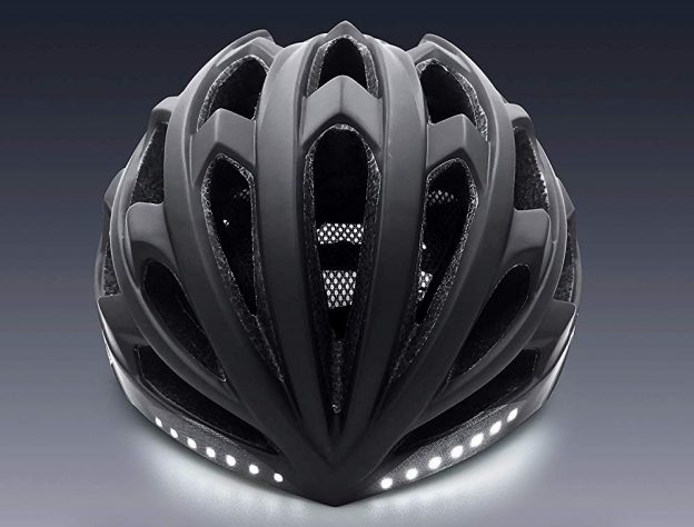 Shinmax Casco Bici Uomo e Donna,5 modalità di Luce e Visiera,USB ricaricabile,Casco Caschetto Bici Uomo per Pendolari Urbani (Verde, M (55-58 cm
