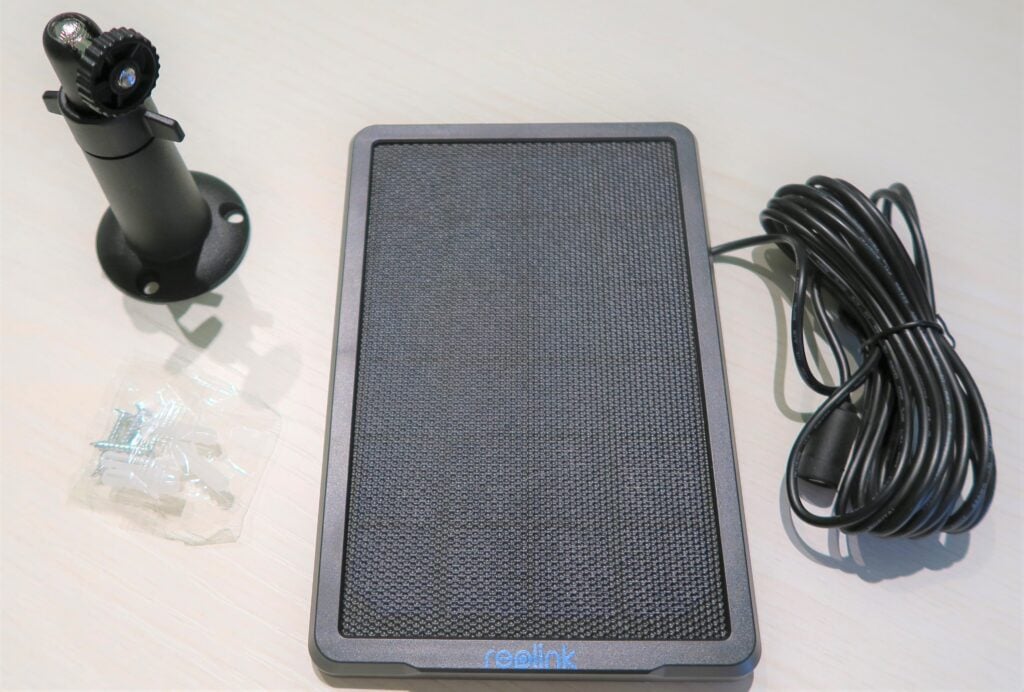 Pannello solare per telecamera a batteria ricaricabile Reolink