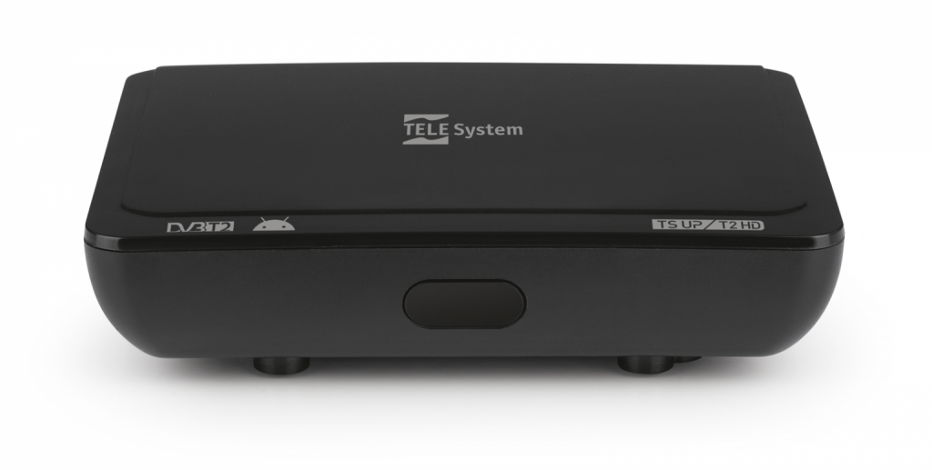 TELE System TS UP T2HD Android TV Box con decoder digitale terrestre DVB-T2 integrato