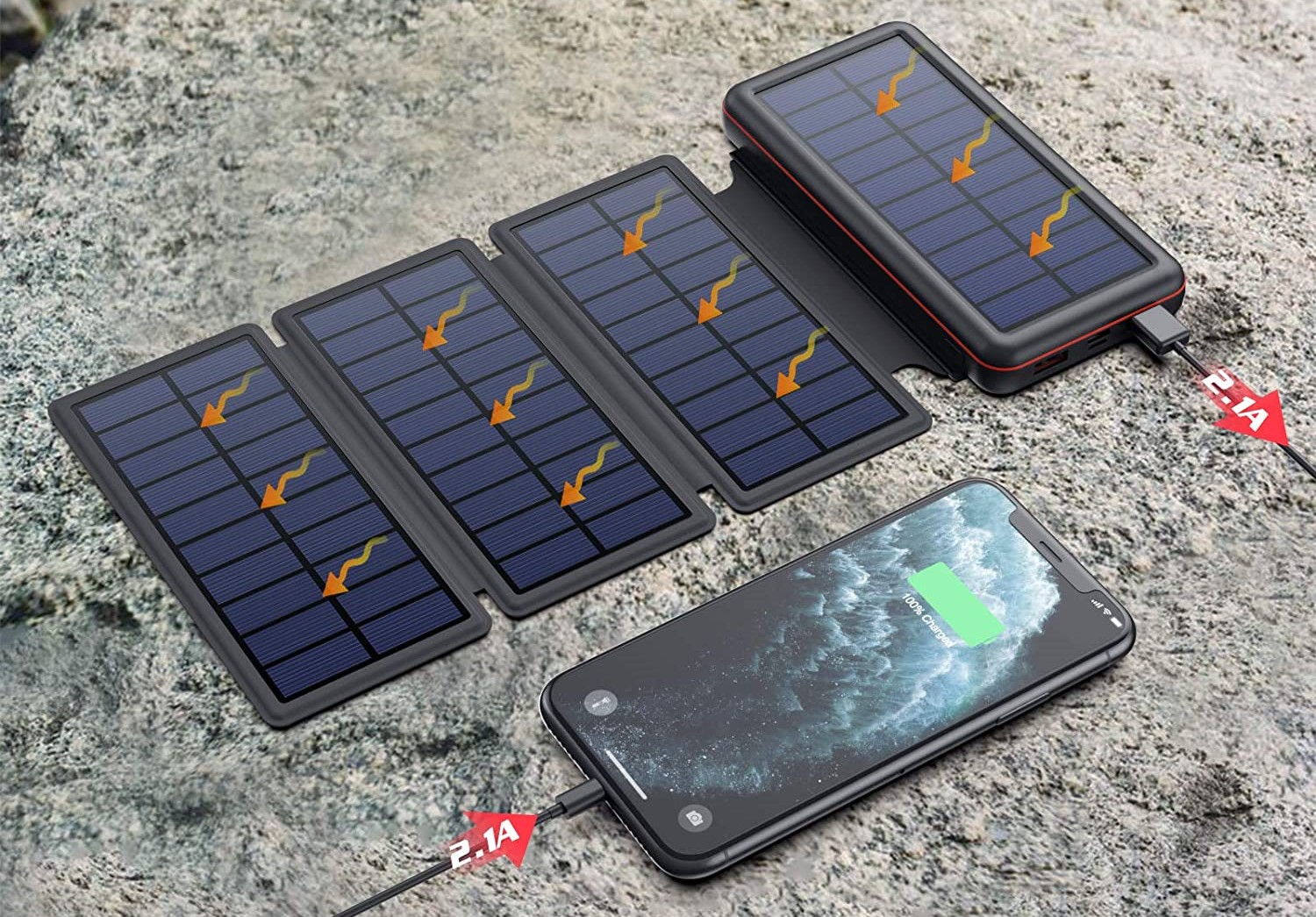 Power Bank Fai-da-te Per 6 Batterie 18650: Custodia Con Ricarica USB E Display LED - 2