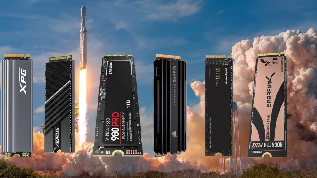 SSD NVMe più veloce: Sabrent Rocket 4 Plus vs Samsung 980 PRO vs Corsair MP600 PRO