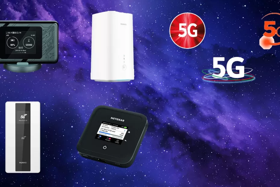 Router WiFi con SIM 5G, modem, saponetta, antenna esterna migliore