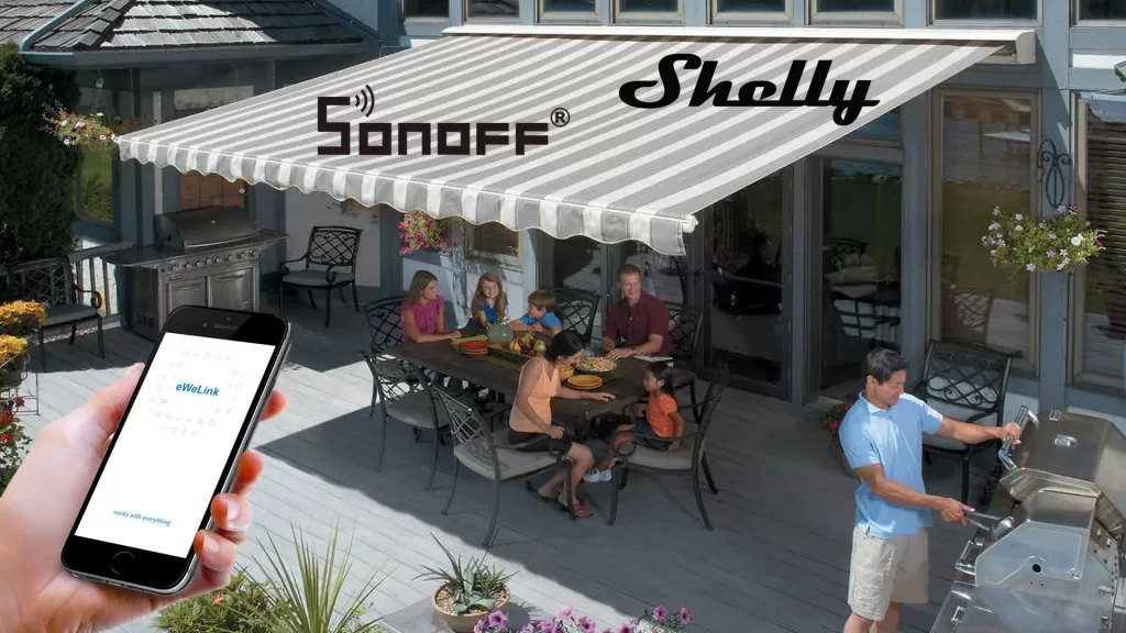 Domotica per tende da sole con Sonoff e Shelly