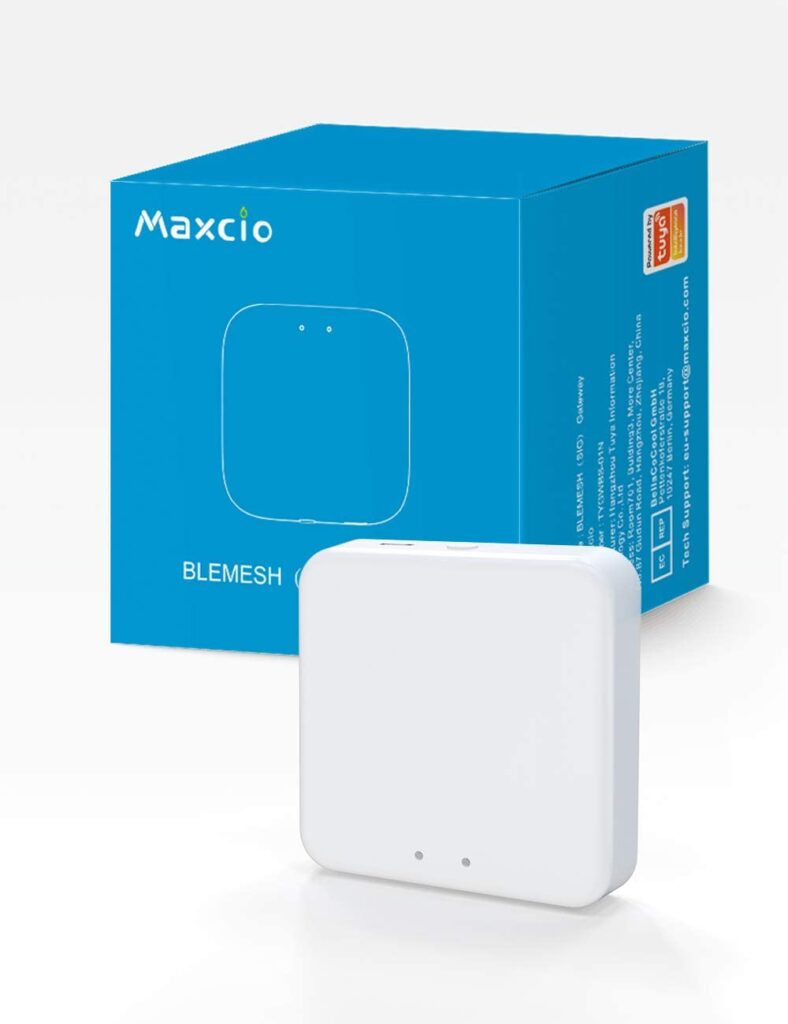 valvole termostatiche WiFi Maxcio compatibili Tuya Smart Life