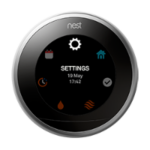 Google Nest Termostato Di 3a Generazione - Solo Display - Colore Acciaio Inox