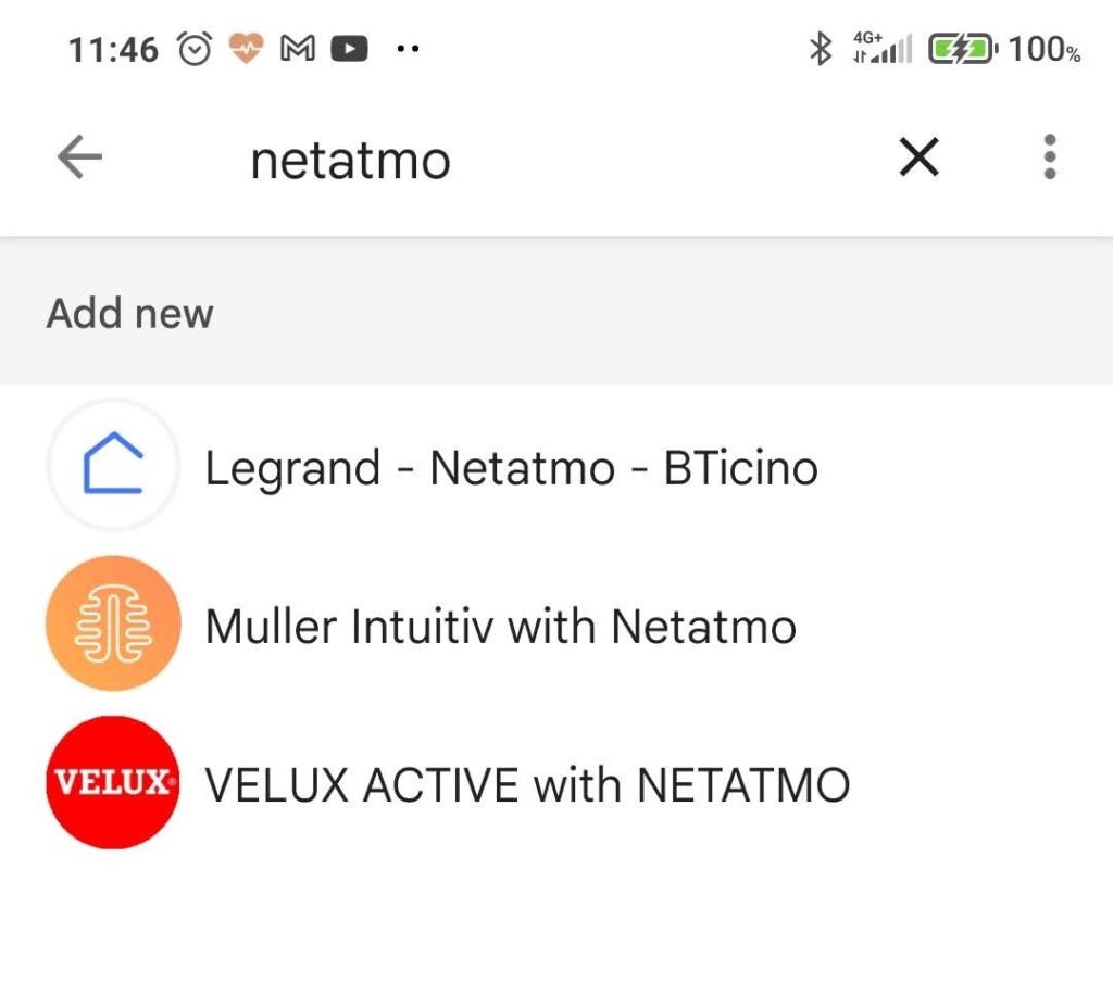Netatmo Google Home