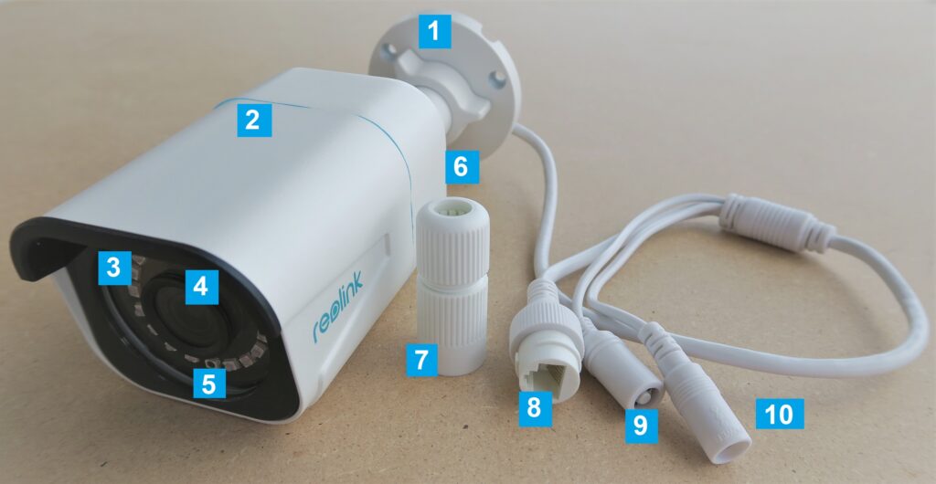 Unboxing telecamera Reolink RLC-810A: