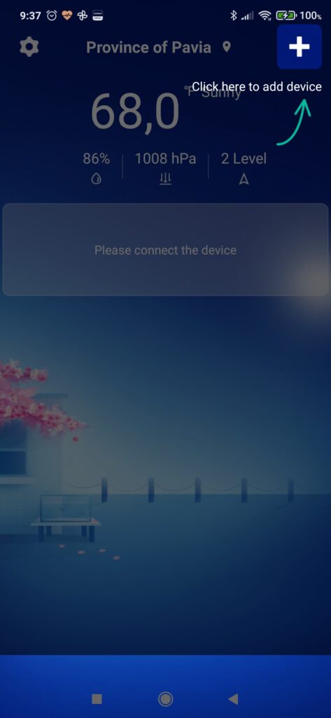 Sensore qualità aria Temtop M10i App