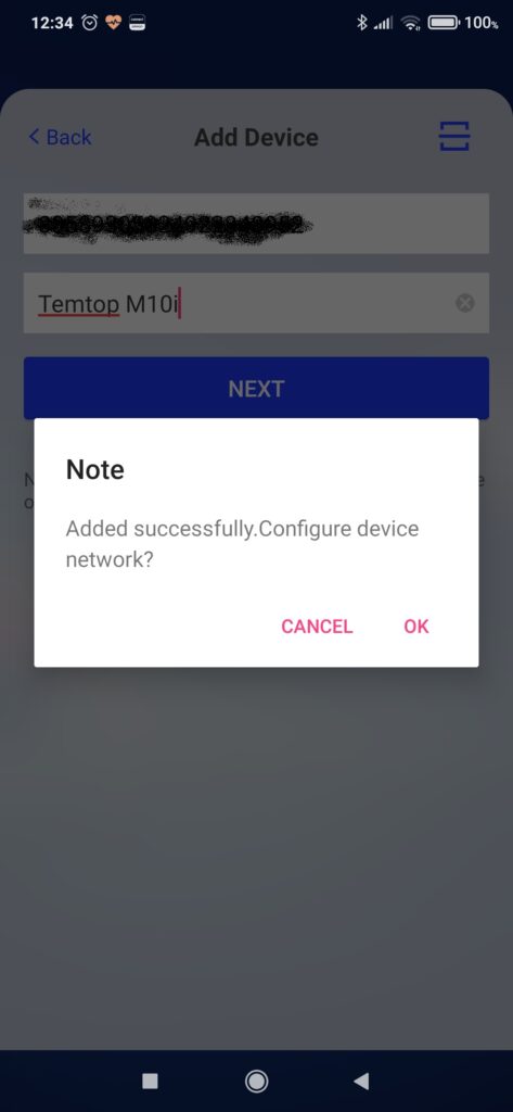 rilevatore qualità aria Temtop M10i app