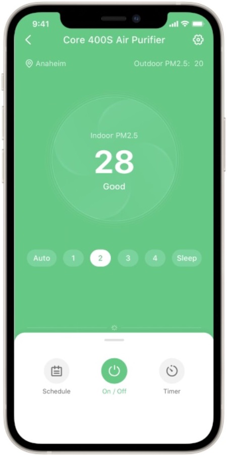 Levoit purificatore App