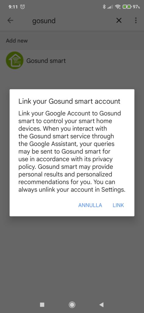 Gosund NiteBird striscia LED WiFi smart