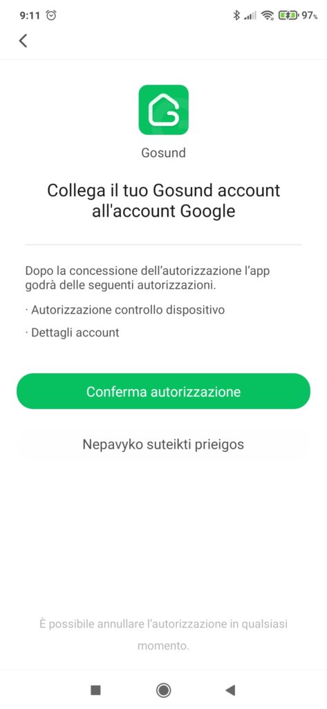Gosund NiteBird striscia LED WiFi smart