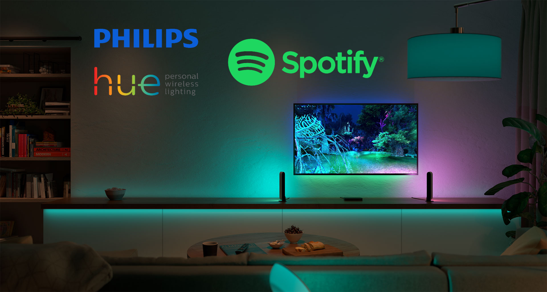 Philips Hue Spotify: lampadine a tempo di musica