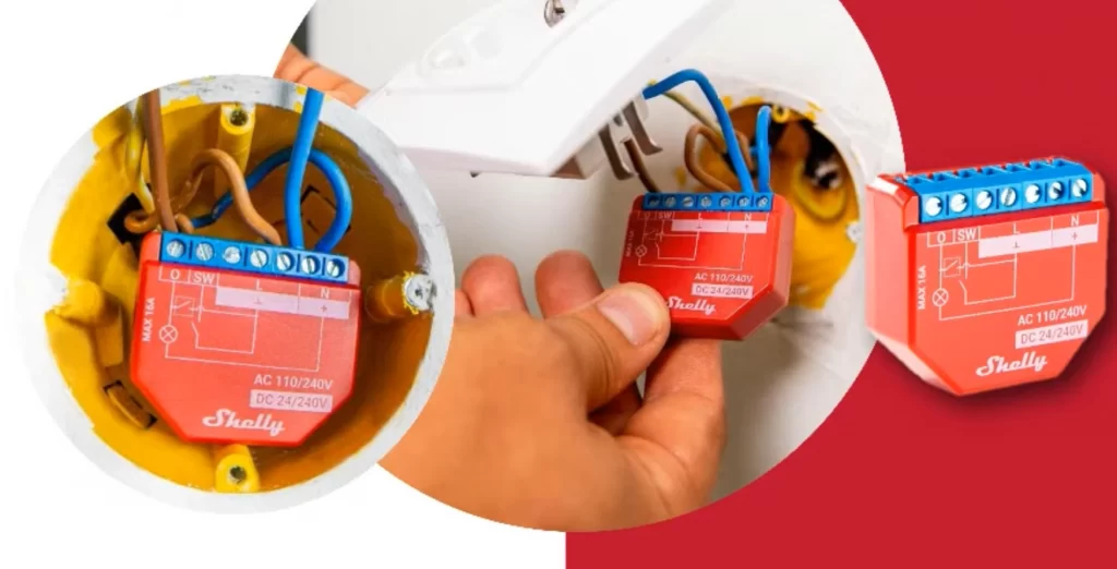 Shelly Plus 1PM interruttore smart misuratore consumi