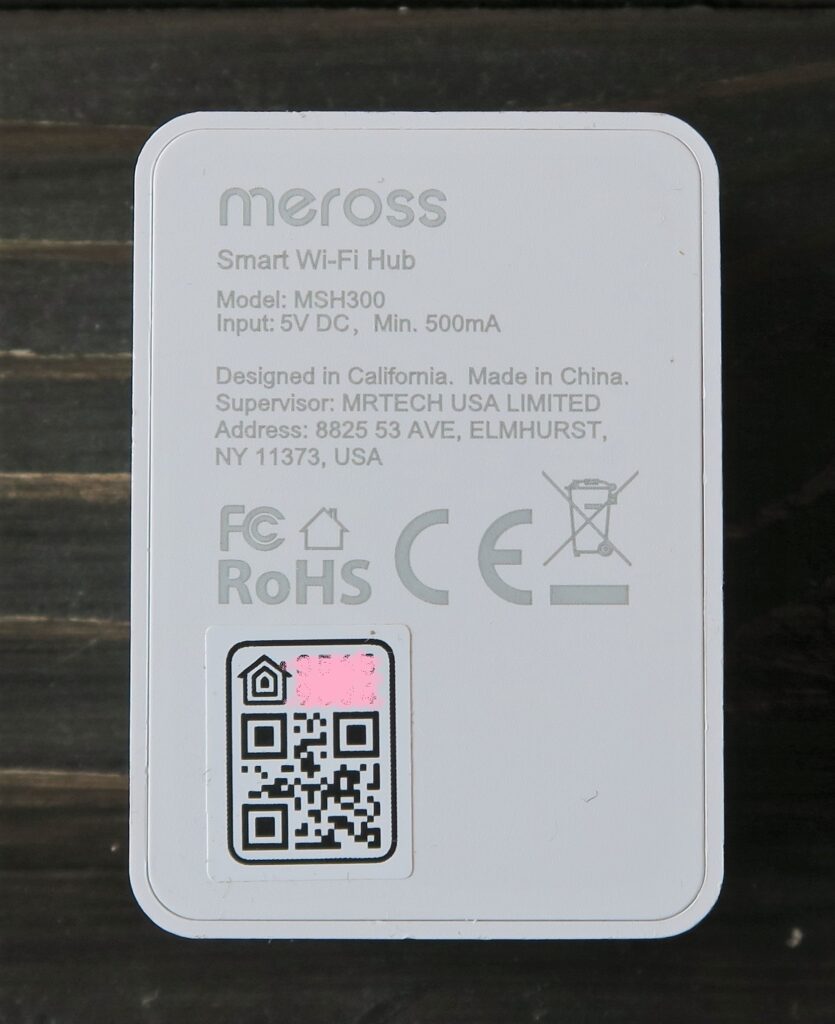 smart hub Meross MSH300