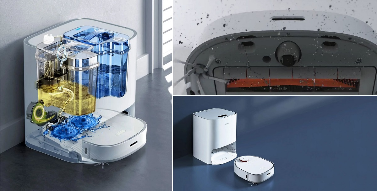 Dreame W10 robot lavapavimenti con base autopulente recensione