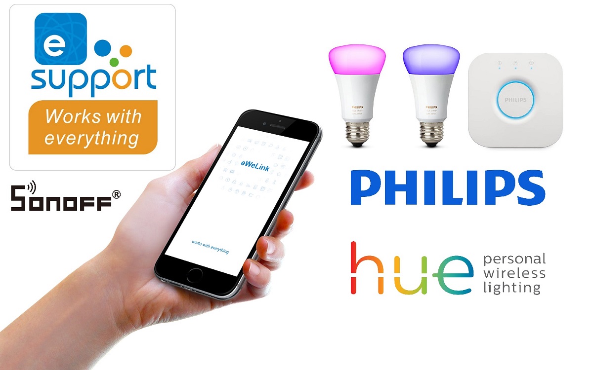 eWeLink Philips Hue: gestire le lampadine insieme ai Sonoff