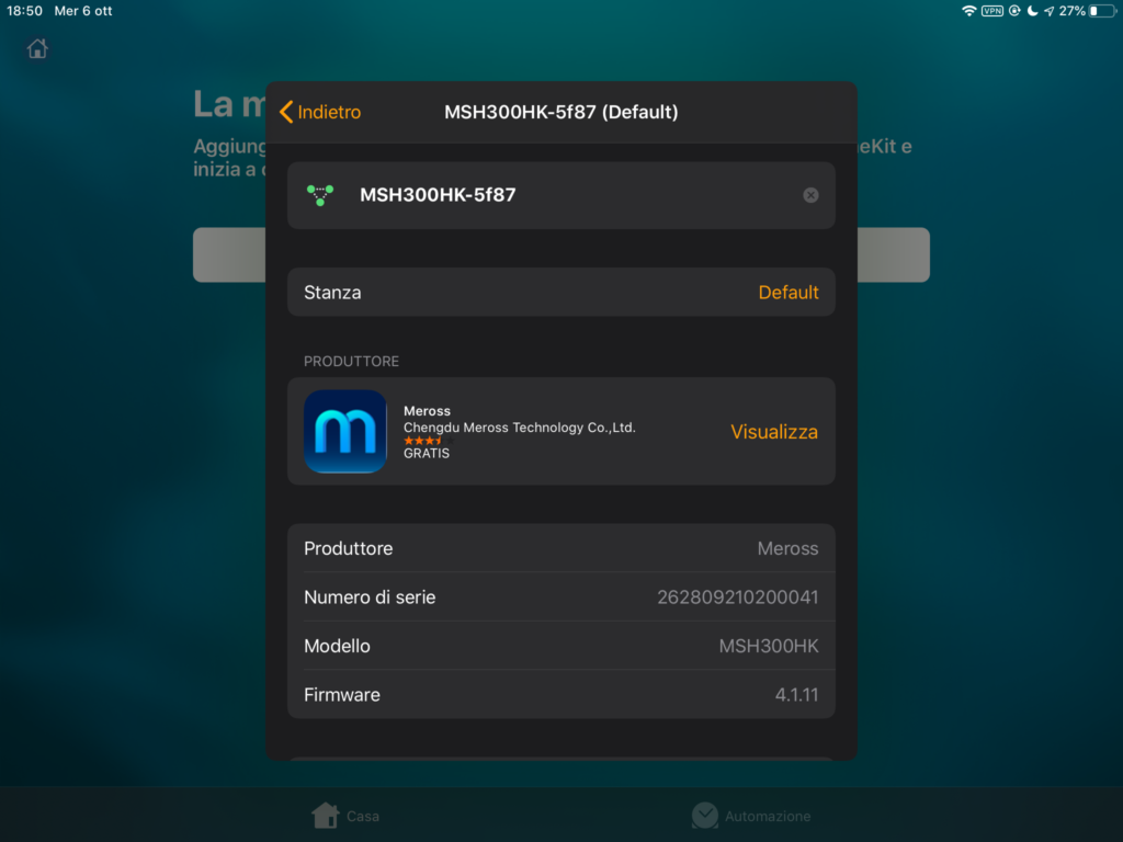 Meross HomeKit