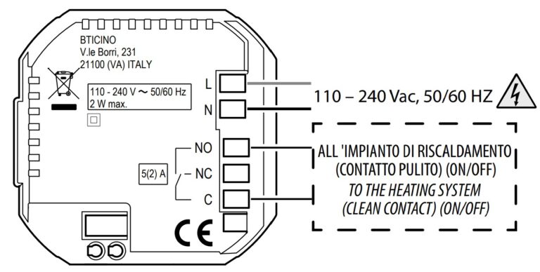 Termostato A Disco Asahi US-603UXTTA 1/2 Pollice | Ripristino Manuale, Apre Su, Nuovo