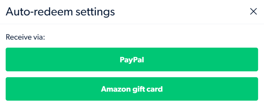 Pagamento automatico (auto-redeem) EarnApp