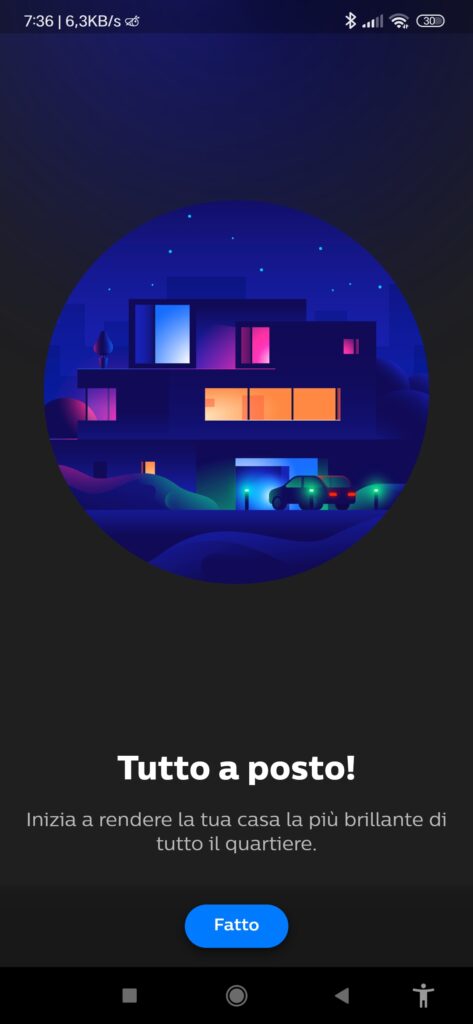 Collegare e configurare Philips Hue Bridge