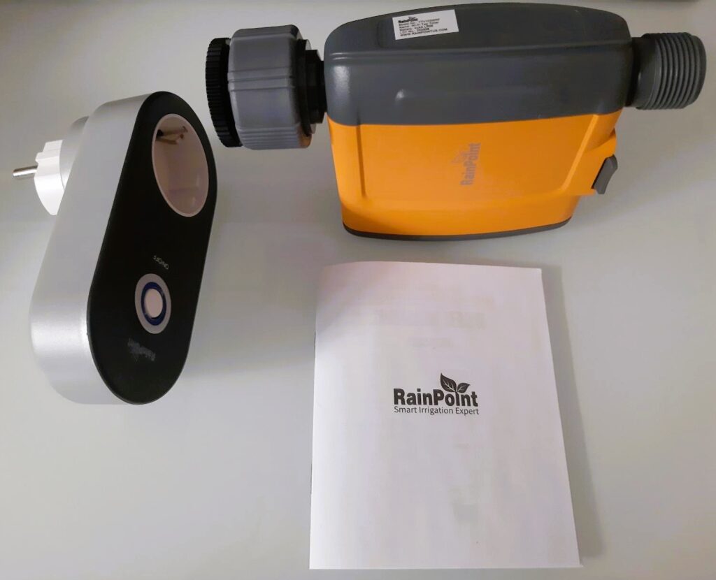 Unboxing centralina irrigazione WiFi RainPoint
