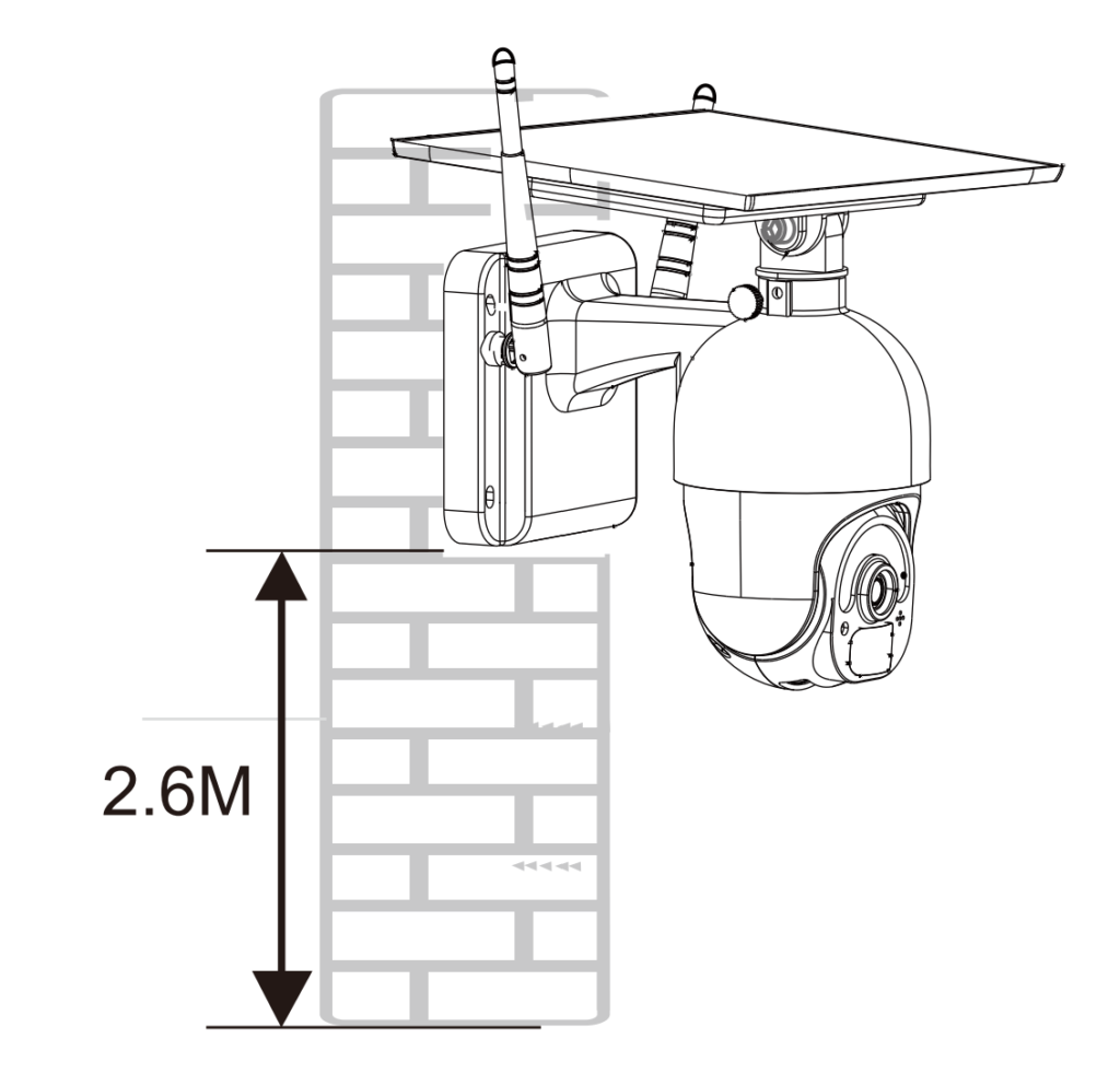 Telecamera con scheda SIM card 4G a batteria da esterno Ctronics