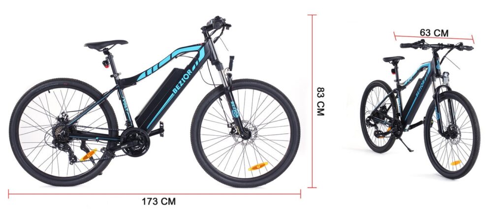 Dimensioni Bezior M1